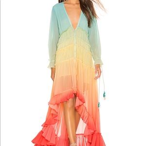 Rococo Sand high low dress